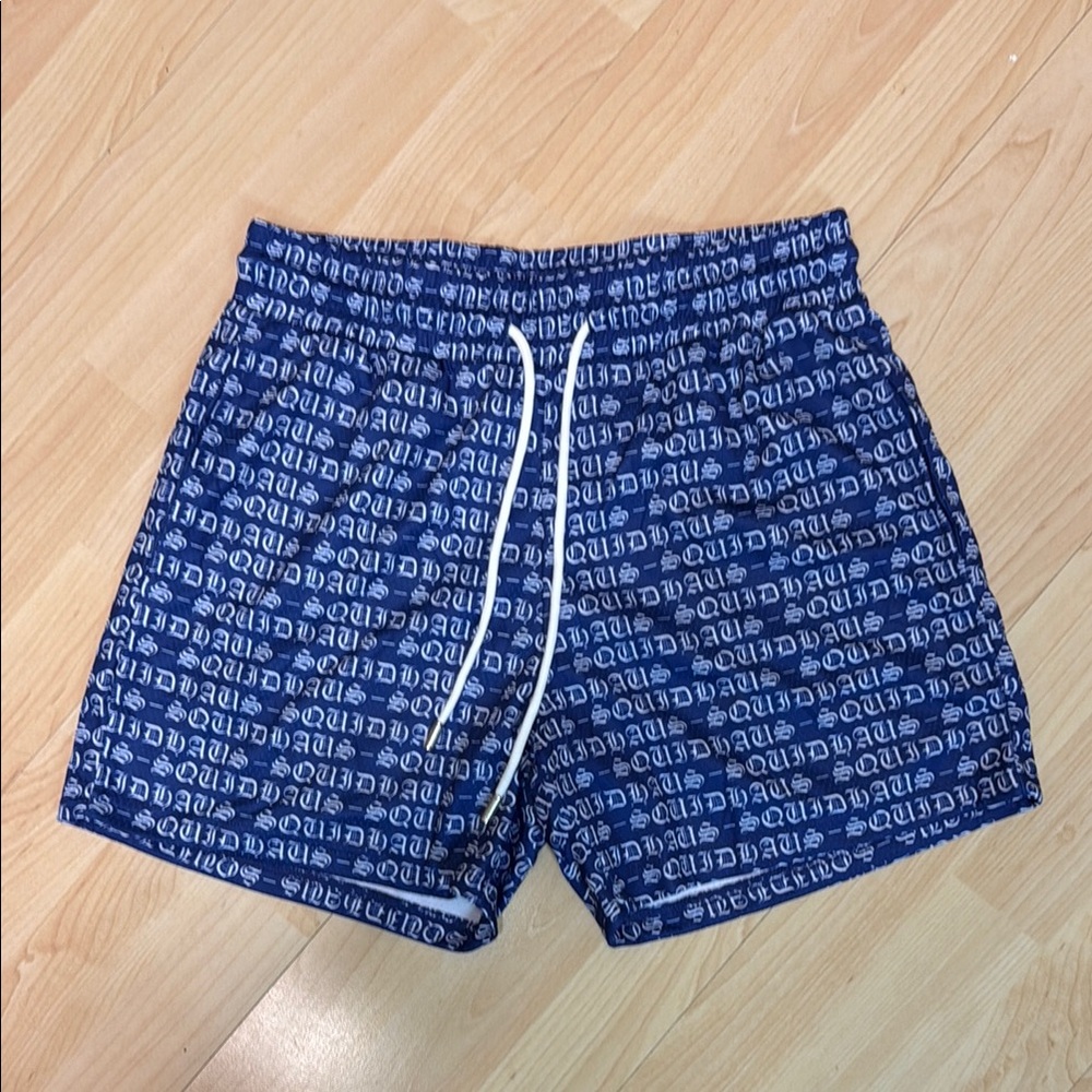Squidhaus double layer mesh mens shorts sz S